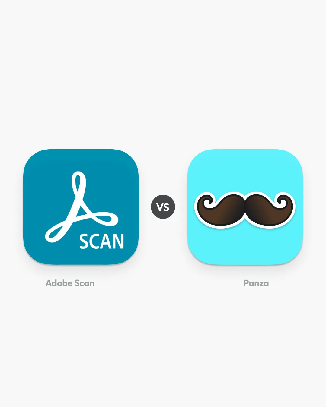 Adobe Scan screenshot | VS | Panza screenshot